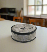 roti box round 11x4" juite