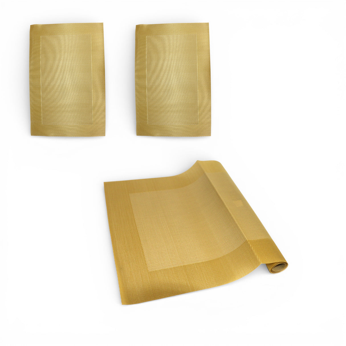 table mat 3pc golden b