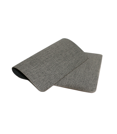 table mat 1pc rect grey china