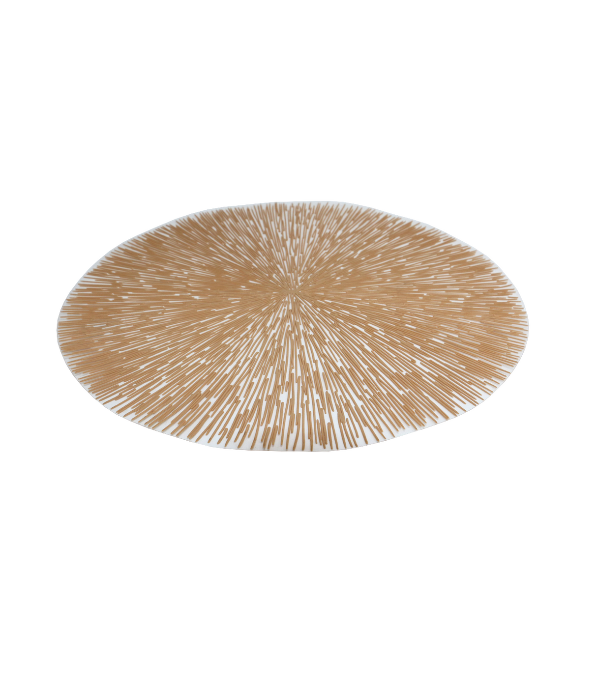 table mat 1pc round skin china