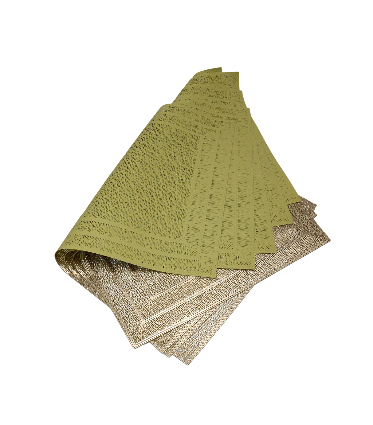 table mat 7pc golden