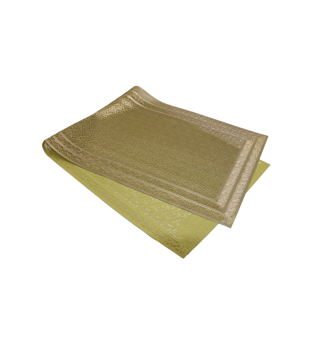 table mat 7pc golden