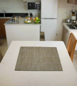 pvc table mat 1pc 45x12cm skin & grey shade china d036