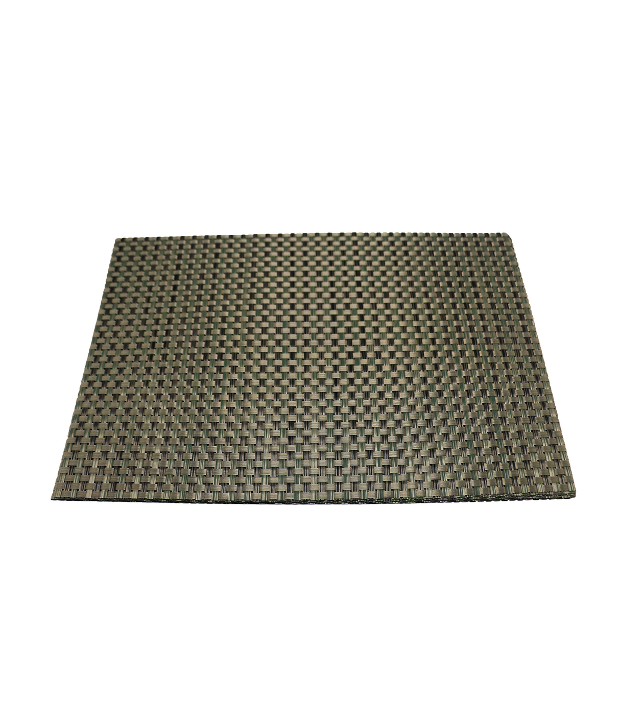 pvc table mat 1pc 45x12cm green & black shade china d037