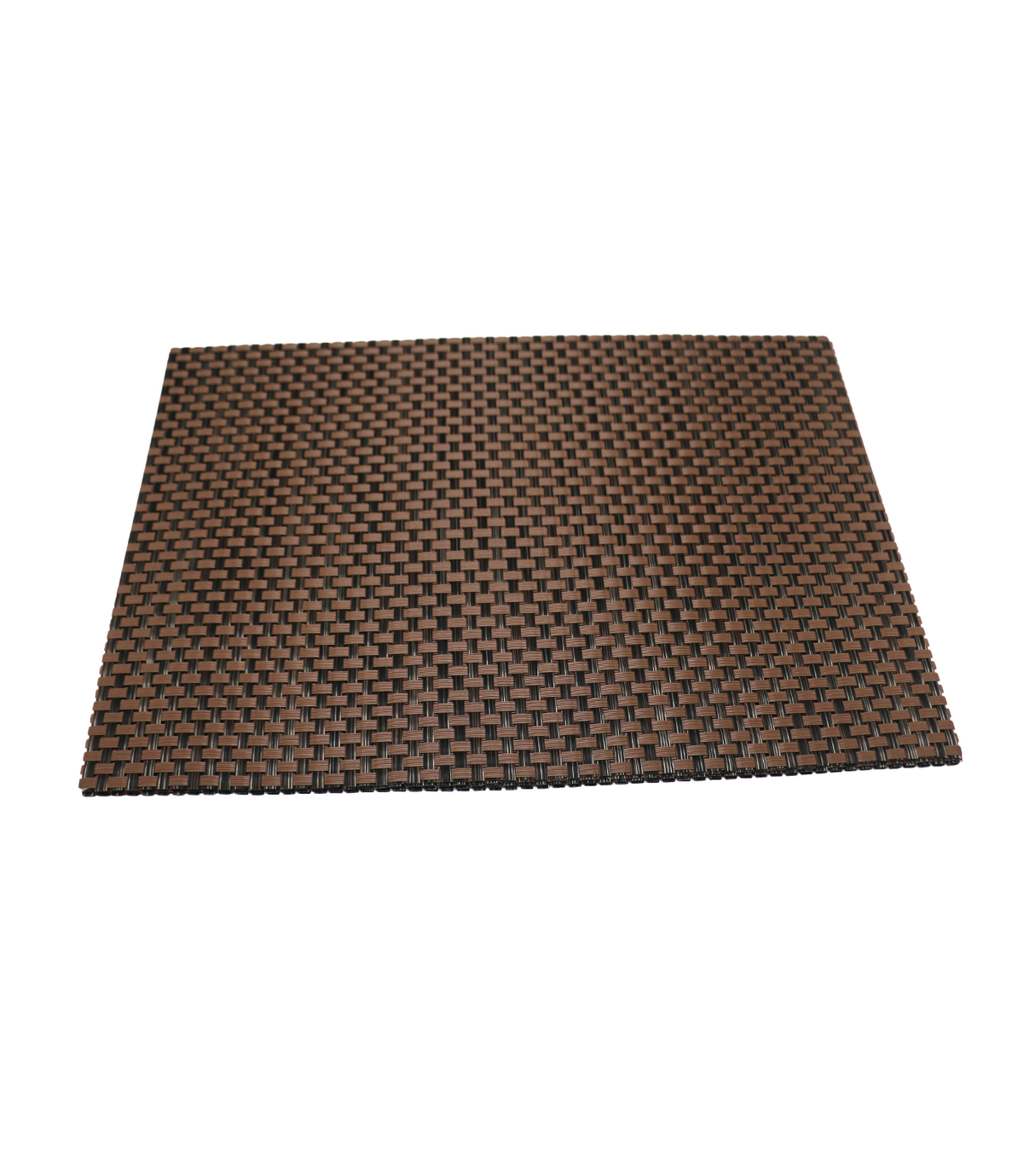 pvc table mat 1pc 45x12cm brown & black shade china d040
