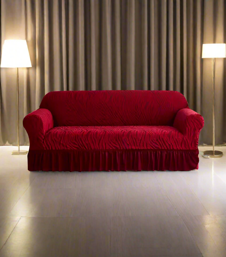 sofa cover 7seater zebra