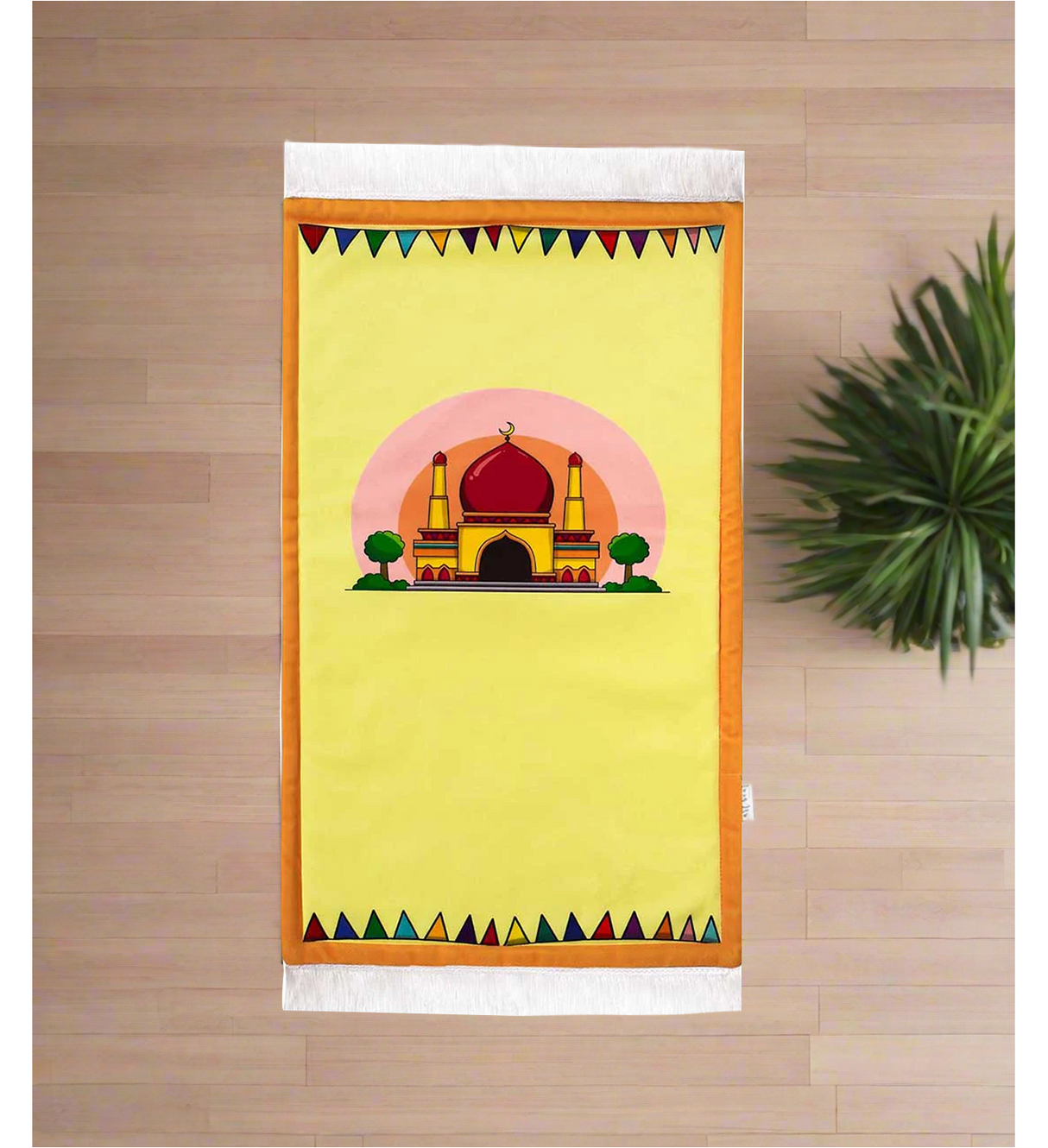kids prayer mat with foam stuffed 45x71cm pak d079