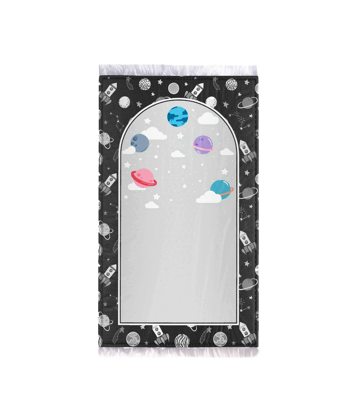kids prayer mat with foam stuffed 45x71cm pak d080