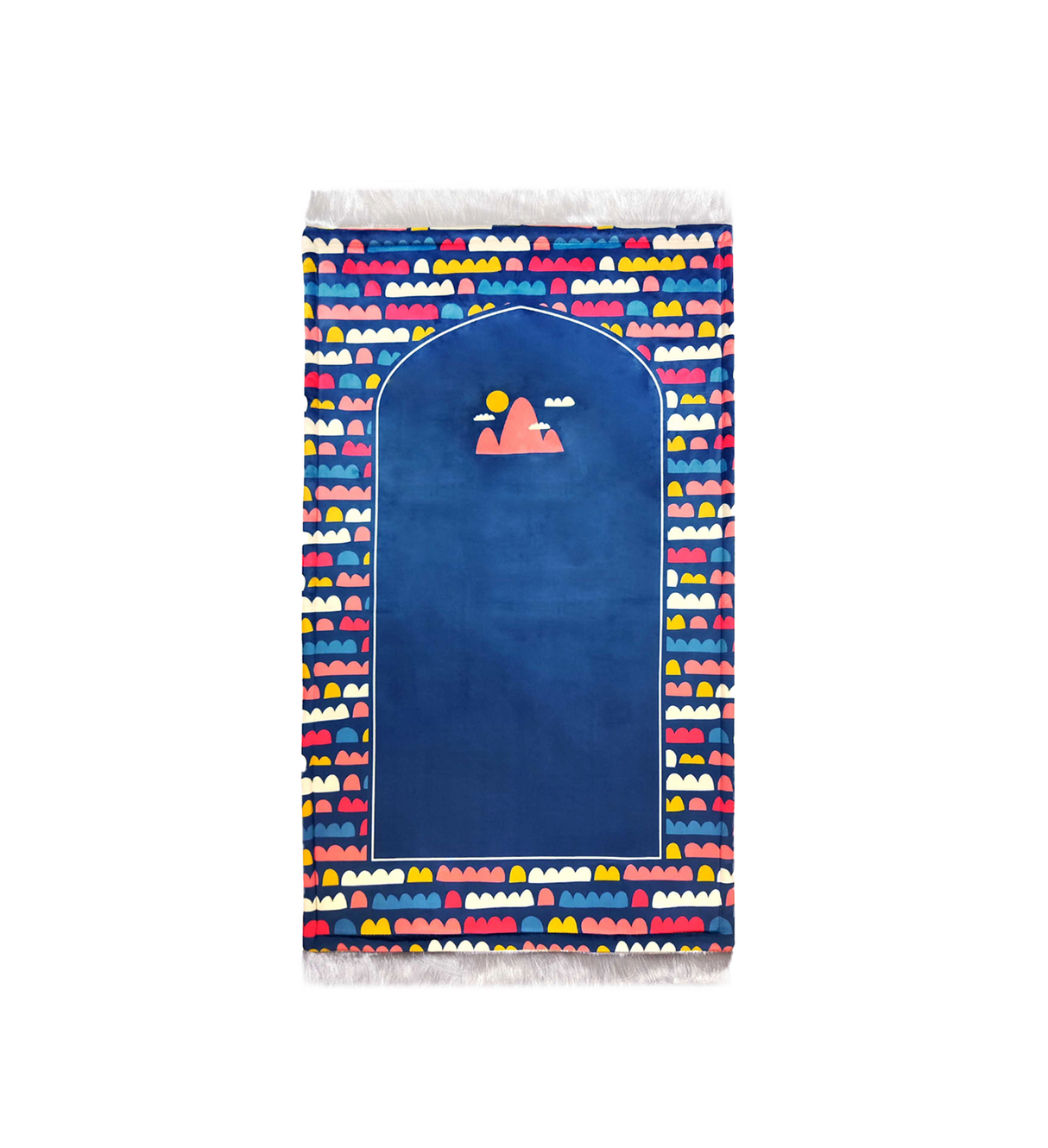prayer mat 54x90 medium blue
