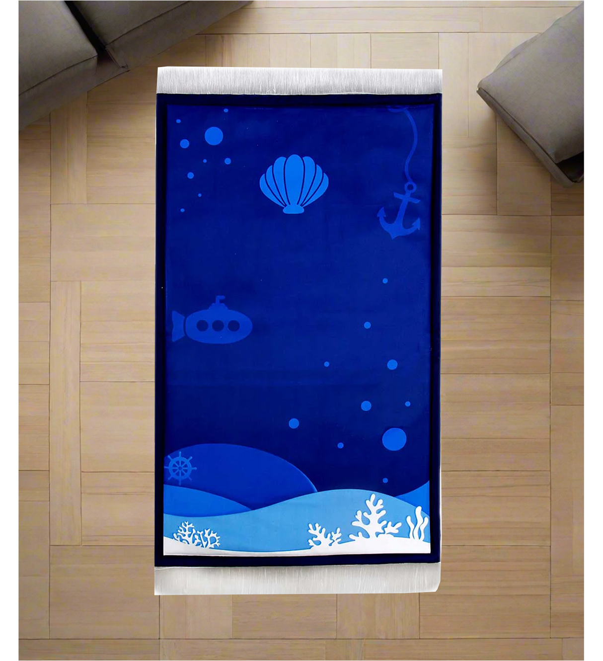 prayer mat with foam stuffed 56x90cm pak d100