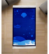 prayer mat with foam stuffed 56x90cm pak d100