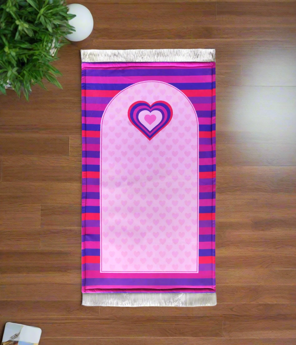 prayer mat with foam stuffed 56x90cm pak d102