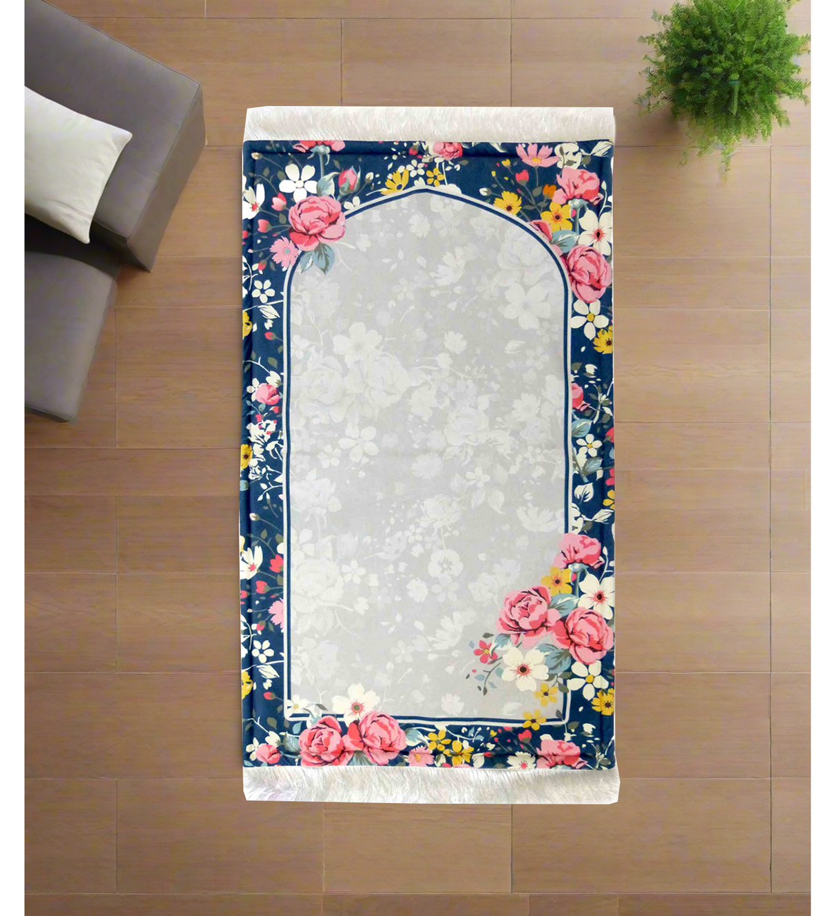 prayer mat with foam stuffed 56x90cm pak d103