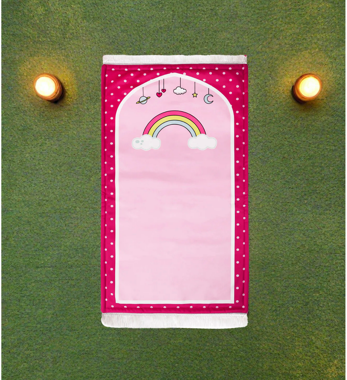 prayer mat with foam stuffed 56x90cm pak d104