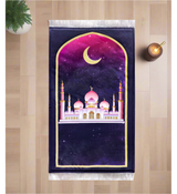 prayer mat with foam stuffed 56x90cm pak d107