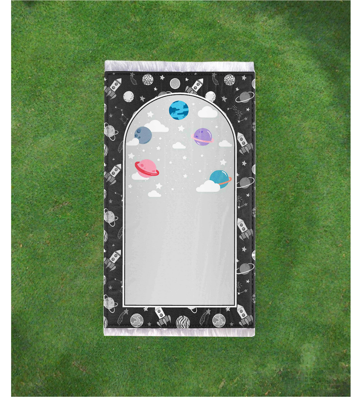 prayer mat with foam stuffed 56x90cm pak d109
