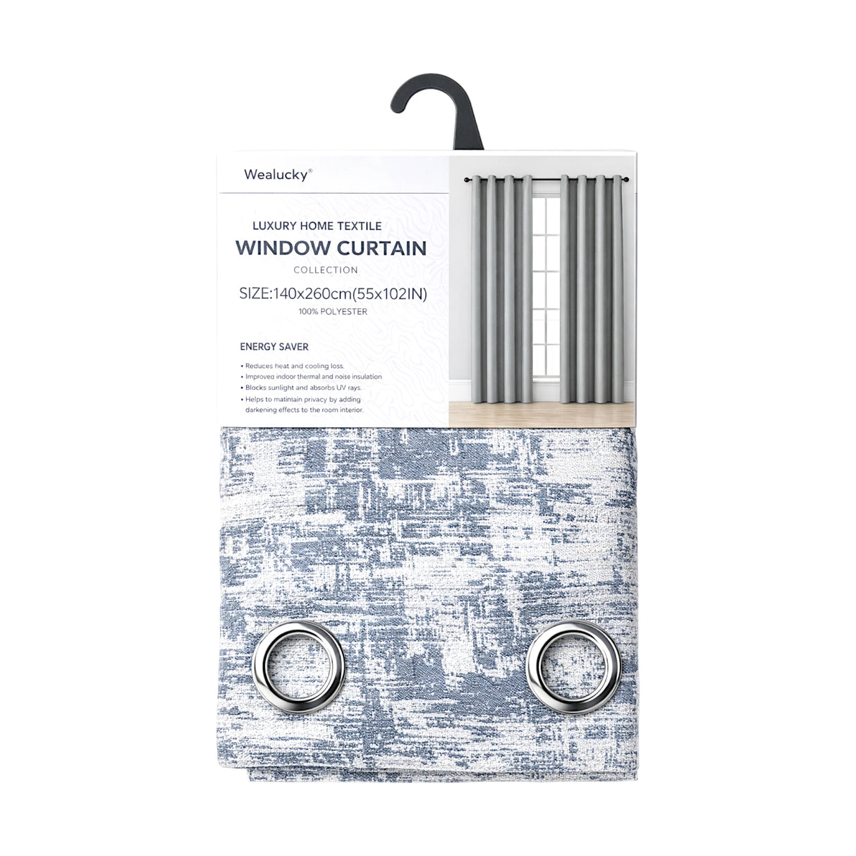 room curtain 140x260cm 523-4 china