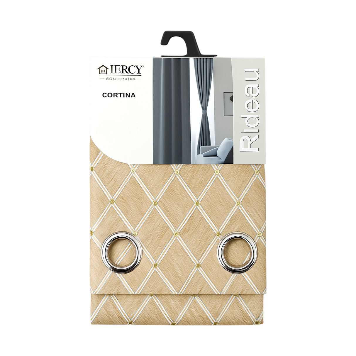 room curtain 140x240 golden china 1648-22