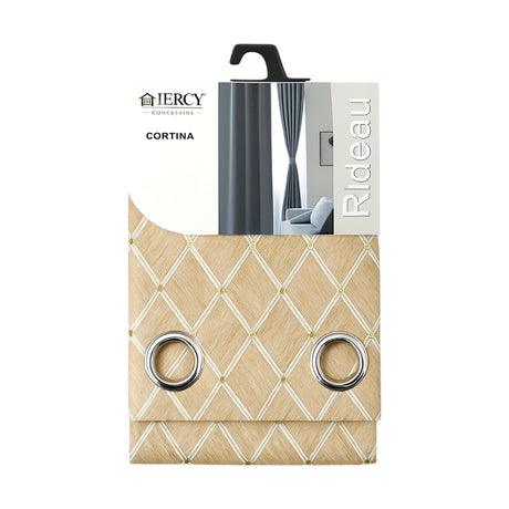 room curtain 140x240 golden china 1648-22