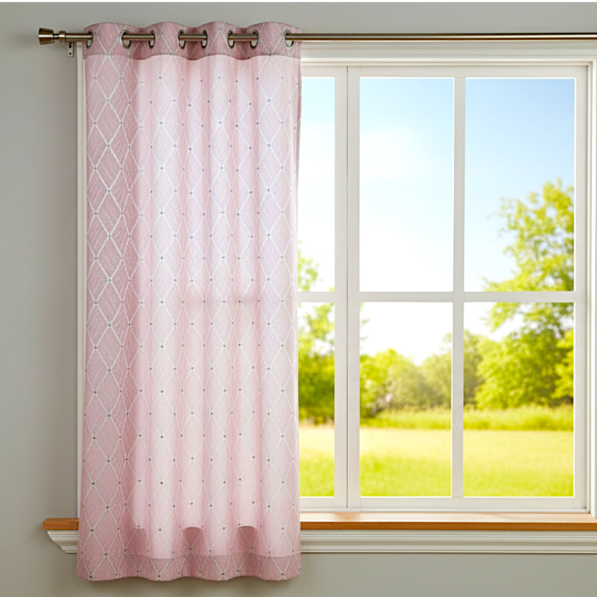 room curtain 140x240 pink china 1648-22