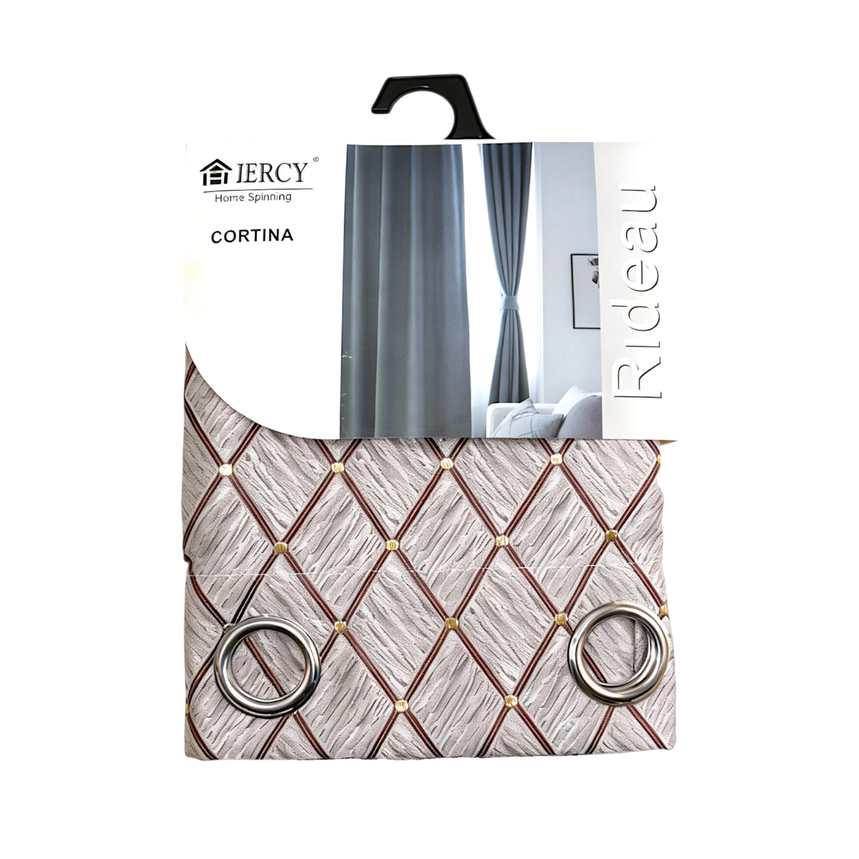 room curtain 140x240 gray china 1648-22