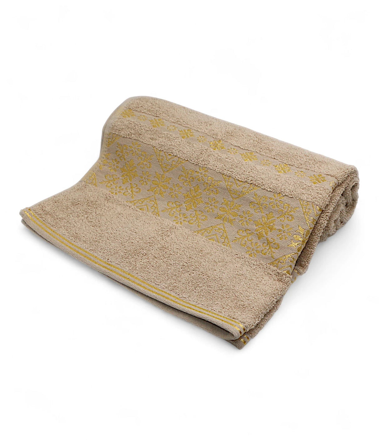 towel fancy light brown 27x54