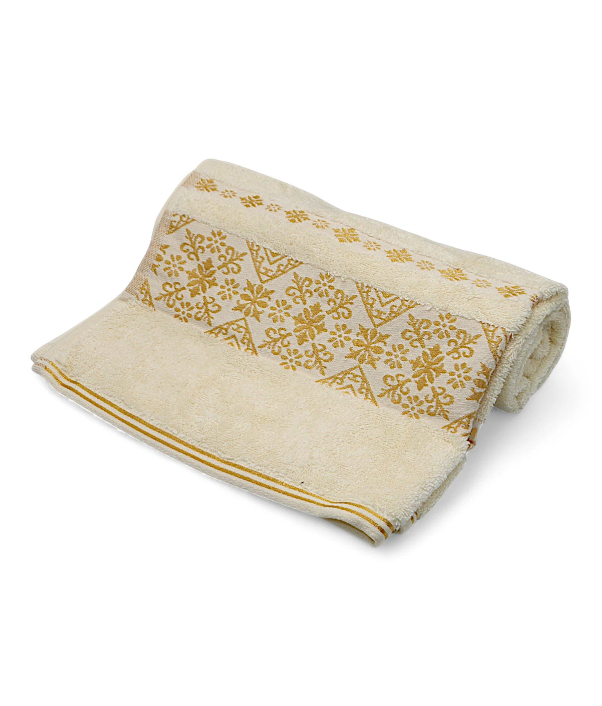 towel fancy off white 27x54