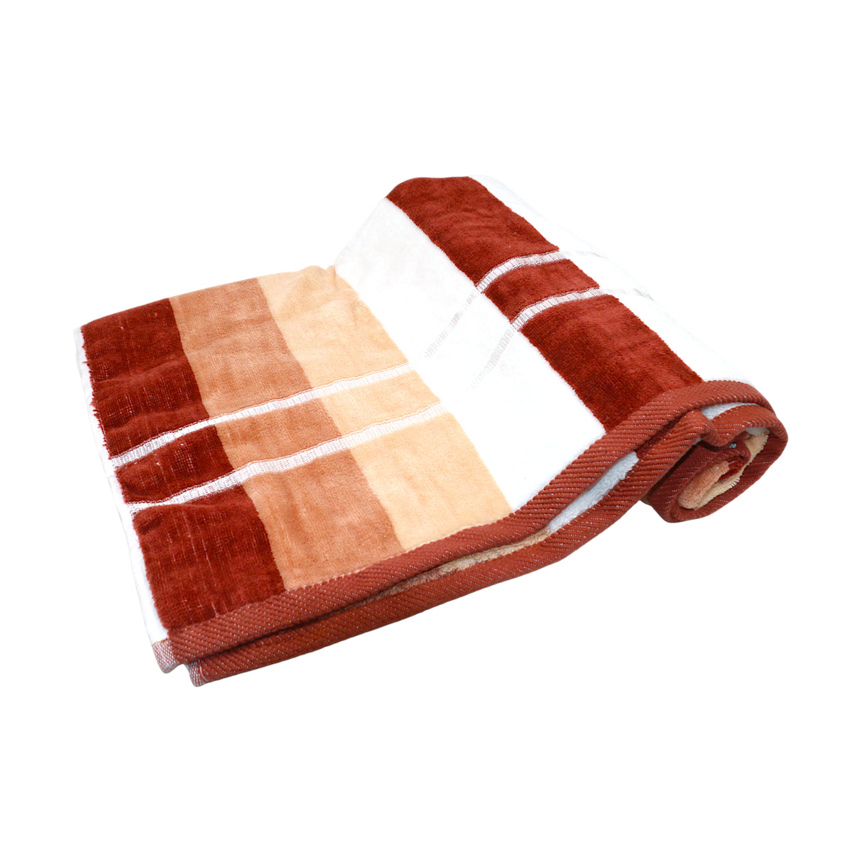 towel 27x54 multi brown