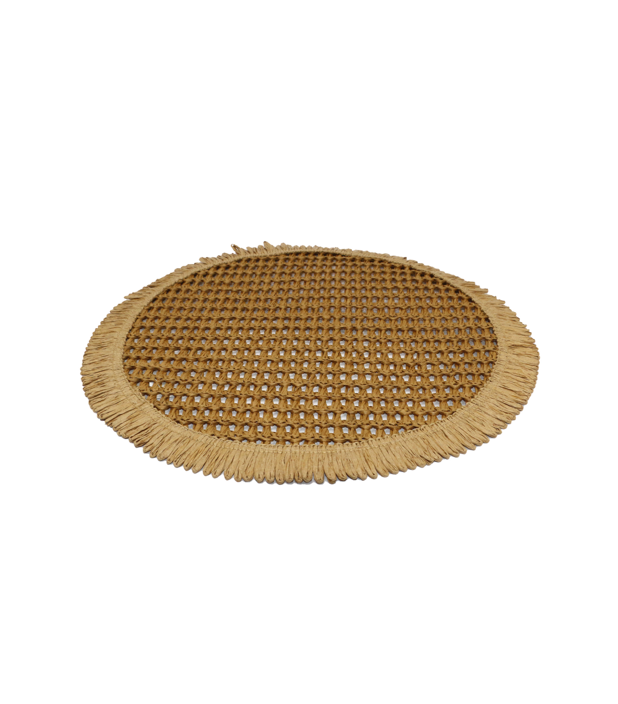table mat 1pc round skin china d558