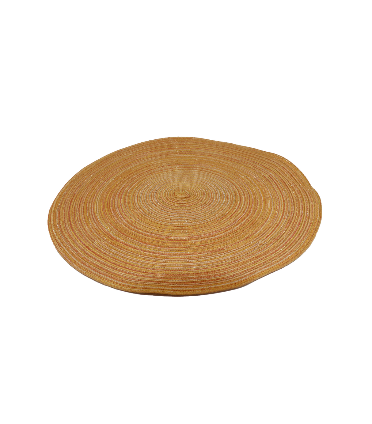 jute table mat 1pc 38x38cm yellow china d813