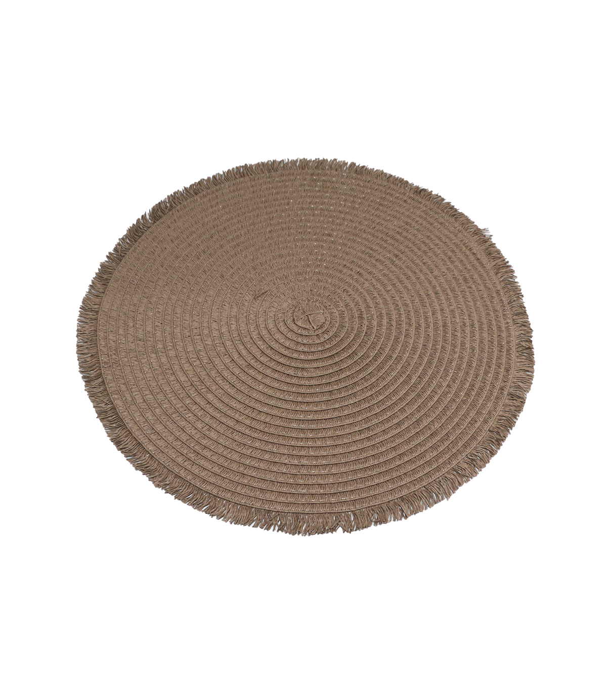 table mat 1pc round bronze china