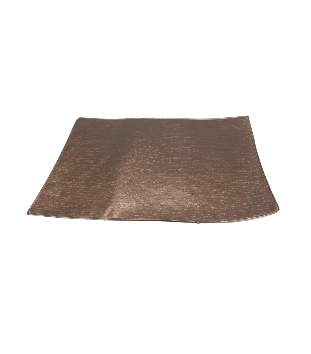 table mat leather copper