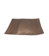 table mat leather copper