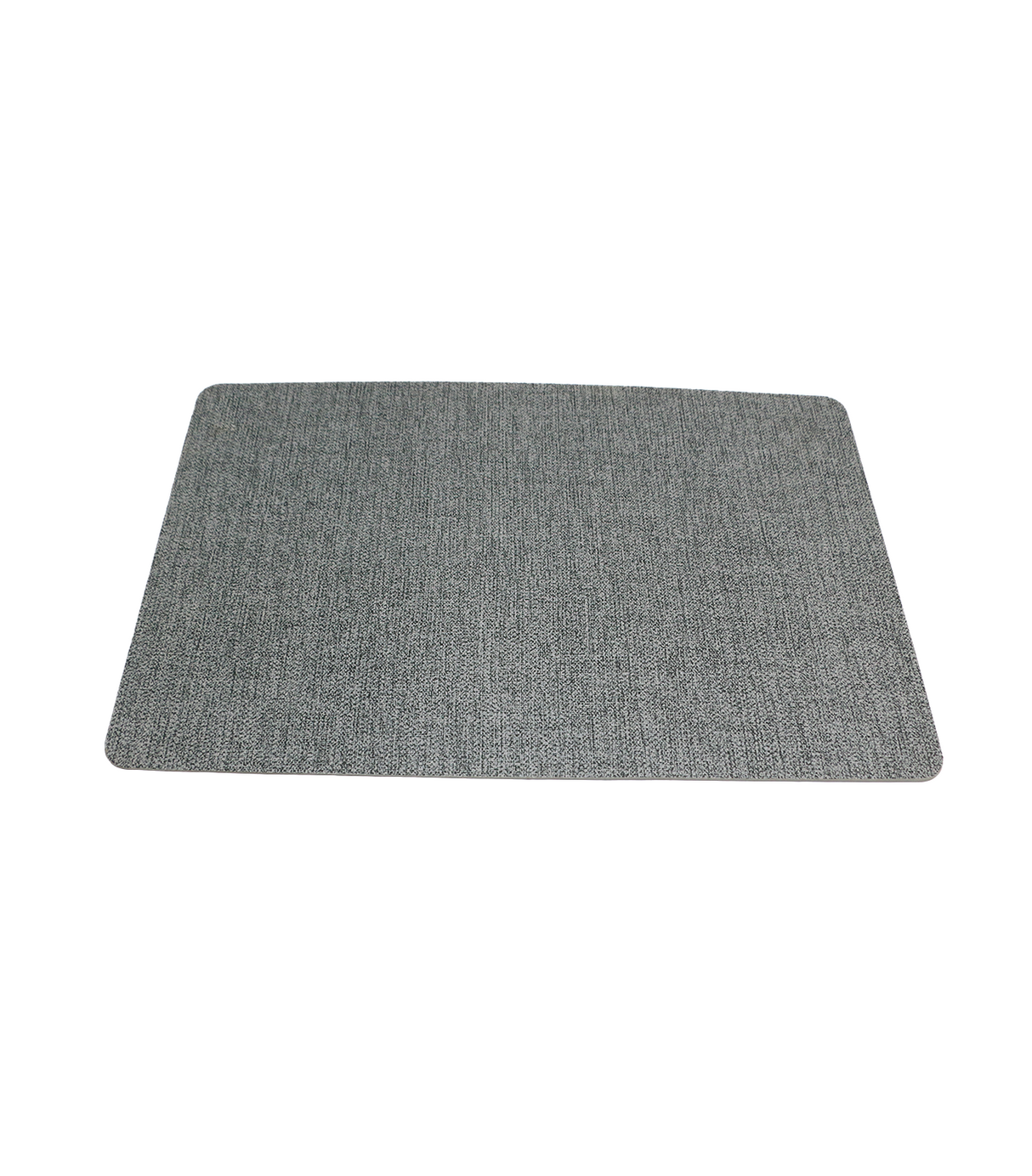 table mat 1pc rect light grey china