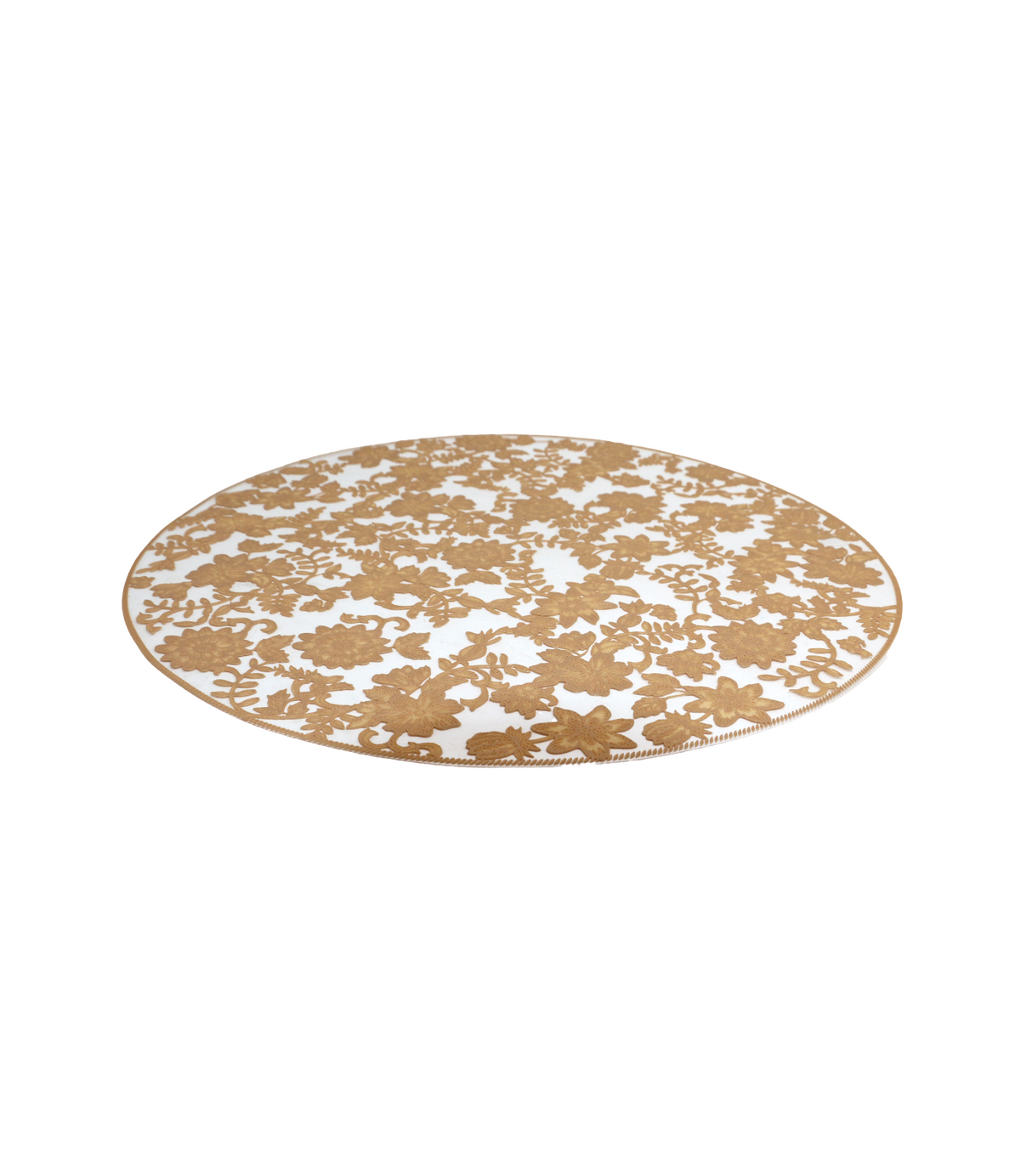 table mat 1pc round skin china