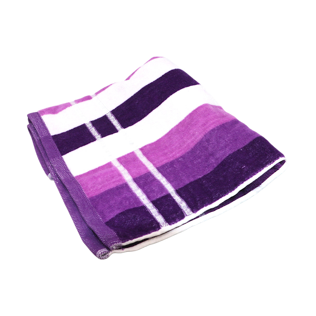 towel 20x40 multi purple