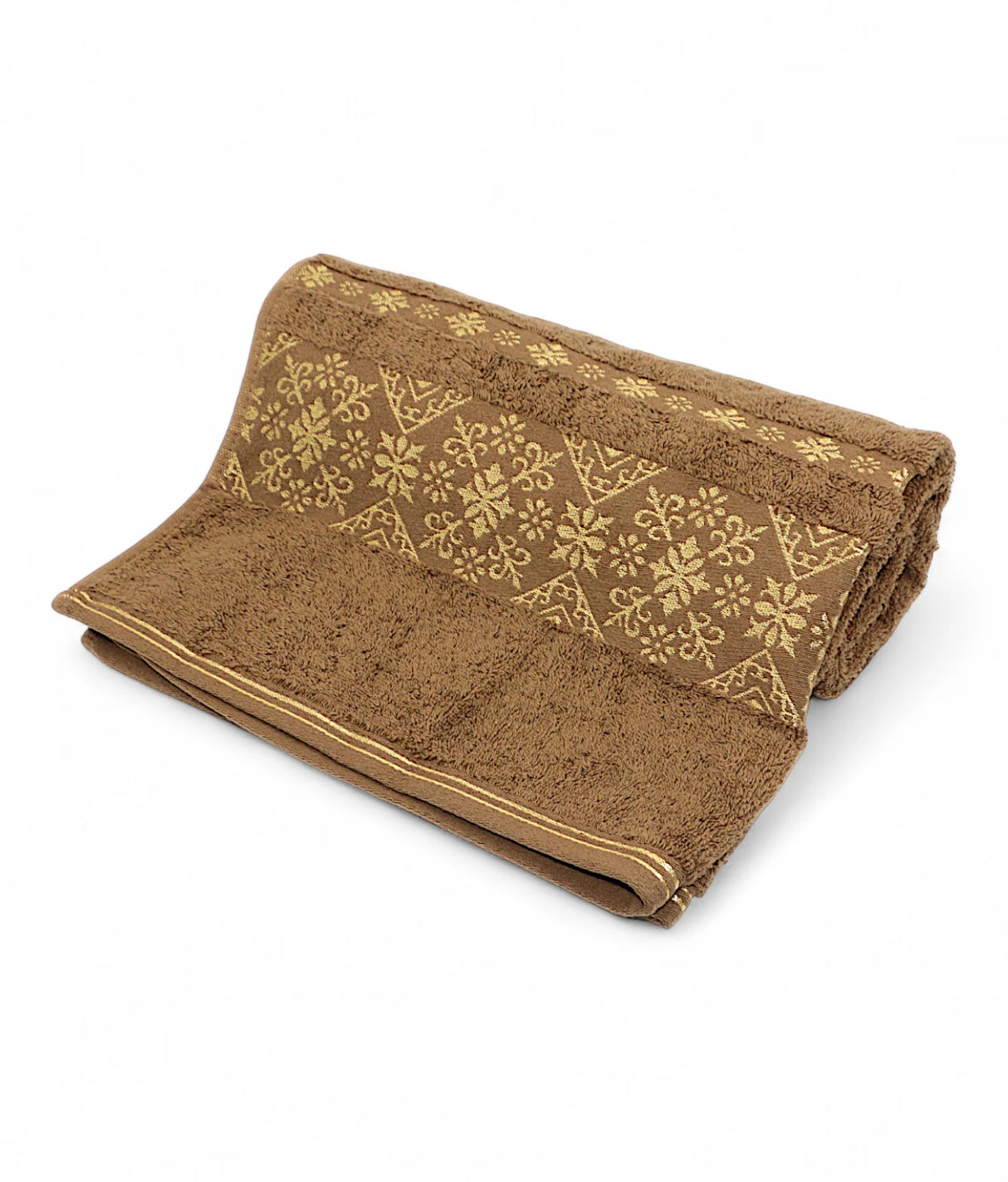 towel fancy brown  27x54