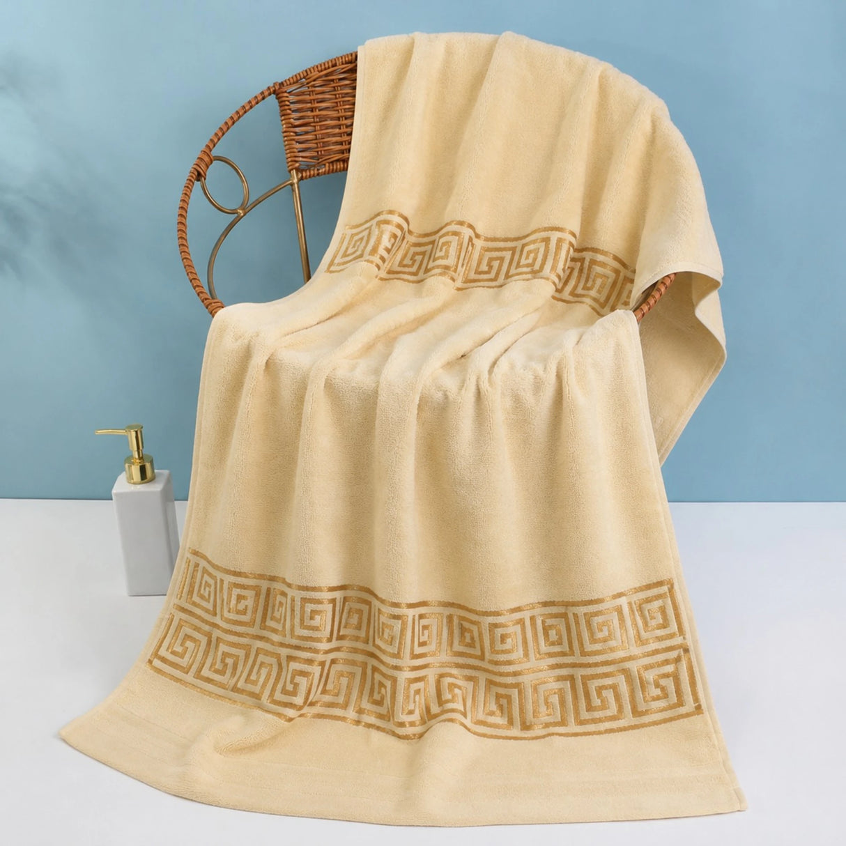 towel 27x54 velvet cream
