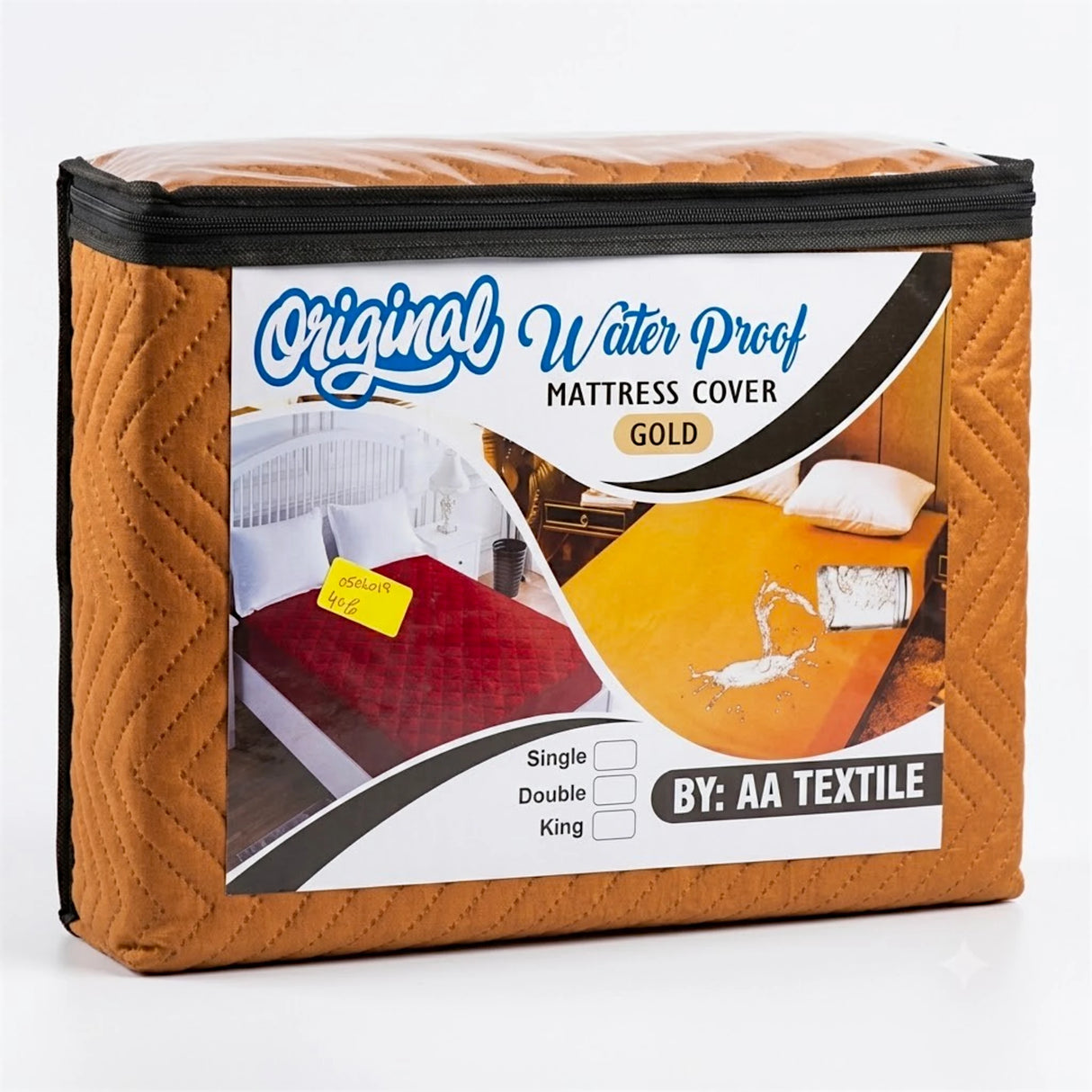 mattress cover rust king size d599