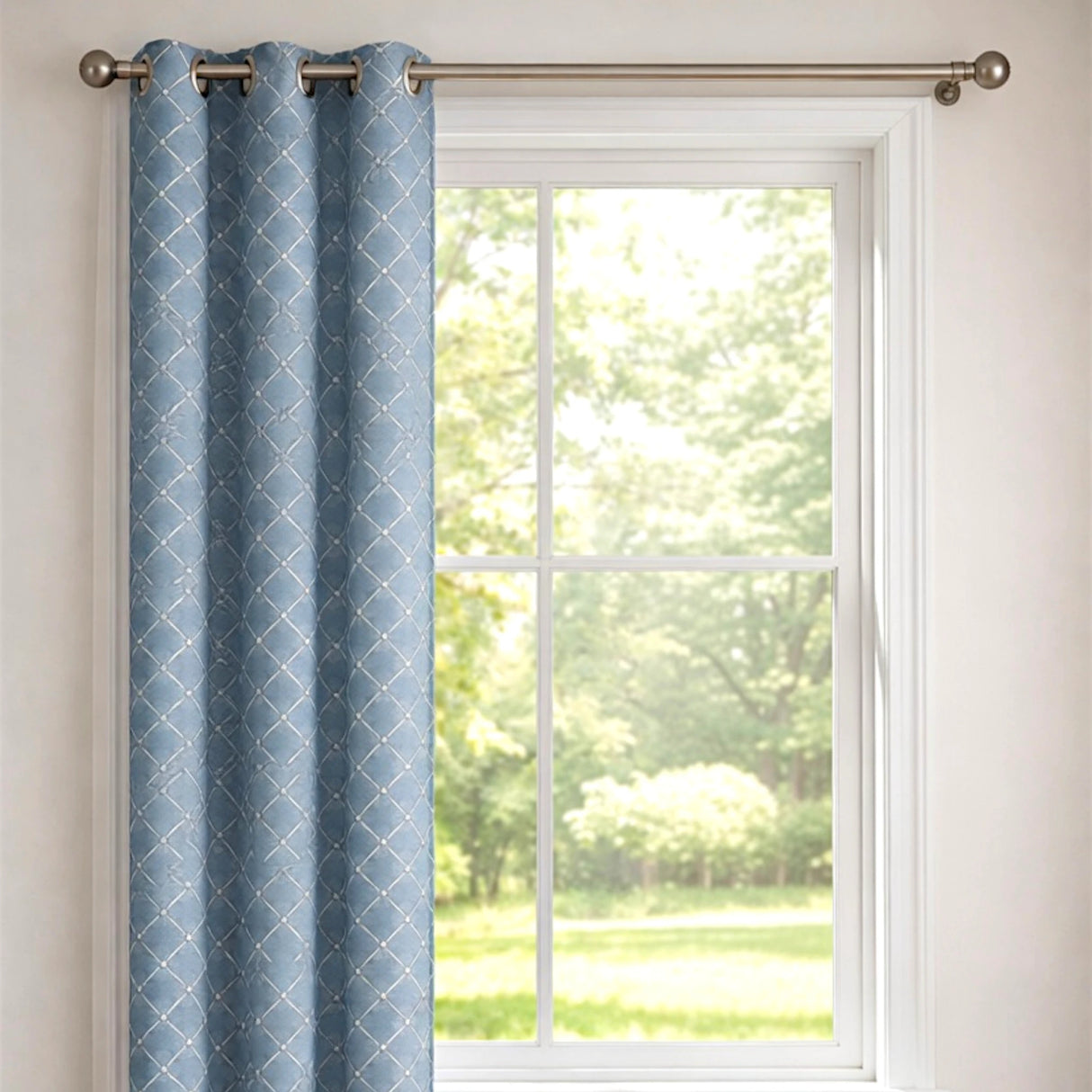room curtain 140x260cm blue 523-7 china