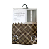 room curtain 140x260cm dark brown 523-7 china