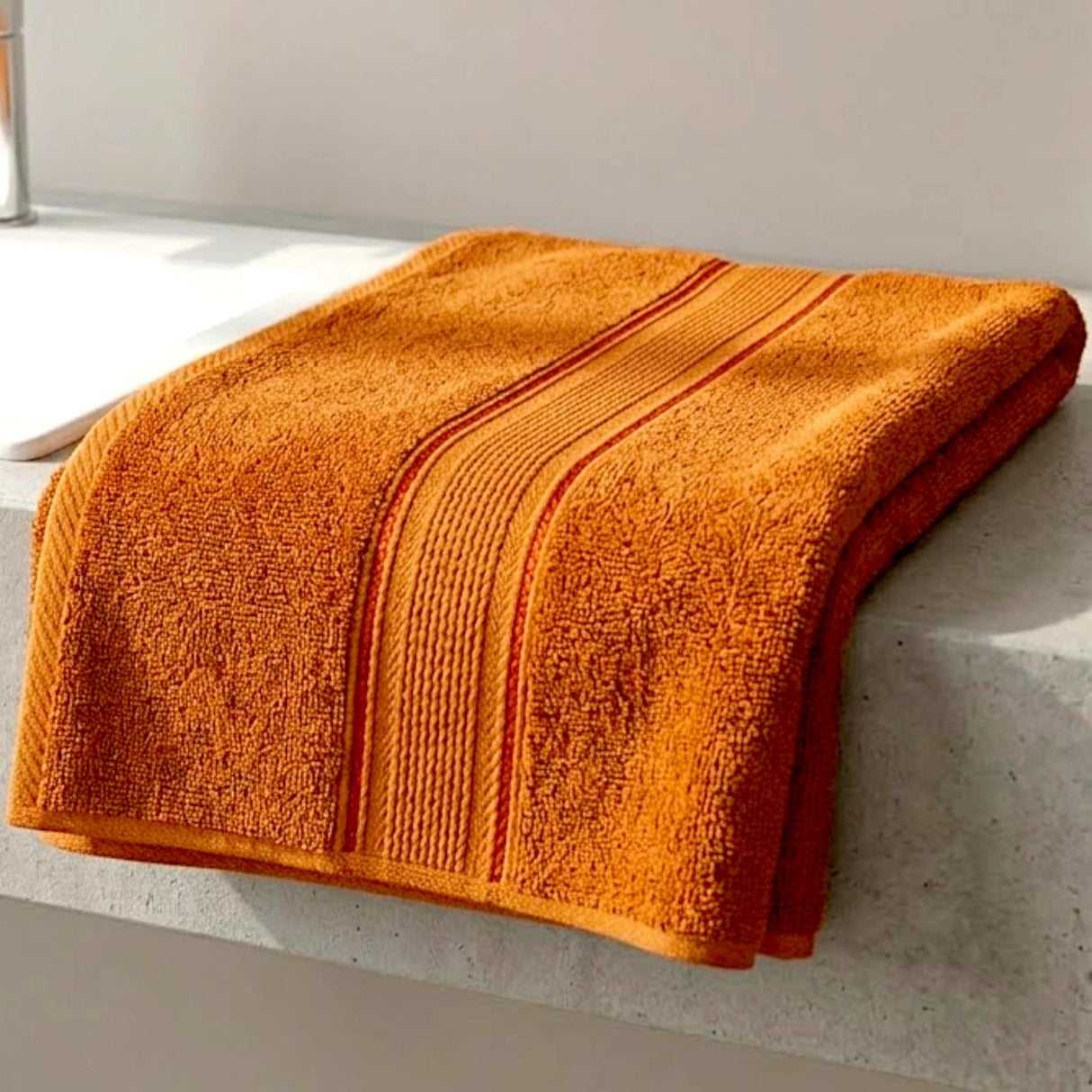towel 27x51 rust b float