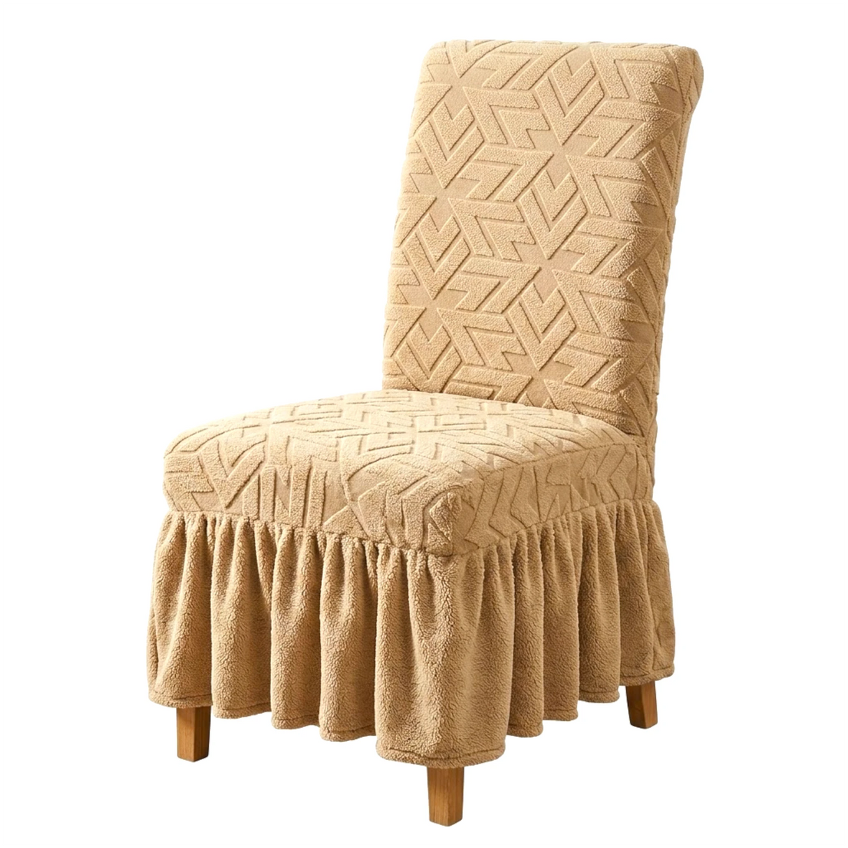 chair cover 2pc light beige china