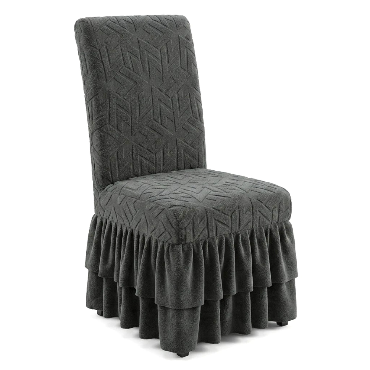 chair cover 2pc black china