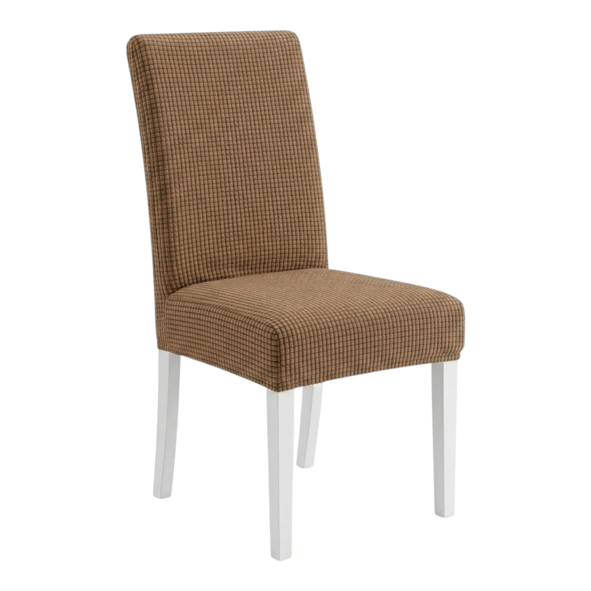 chair cover 2pc brown china