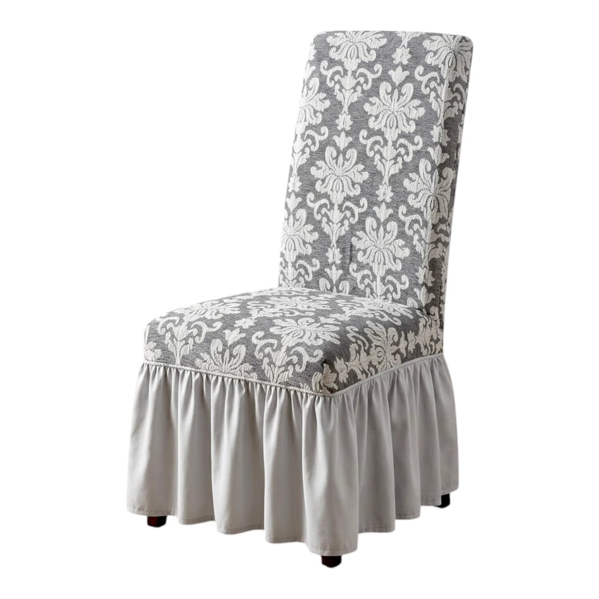 chair cover 2pc brown china