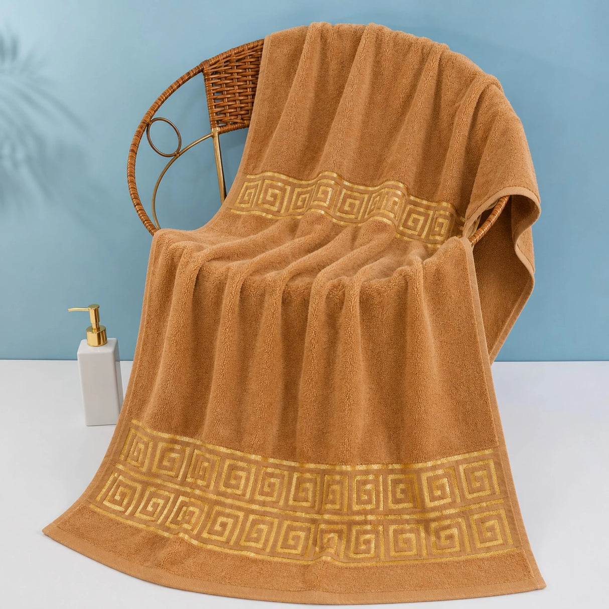 towel 27x54 velvet peach