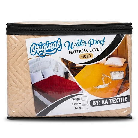 mattress cover double cream d599