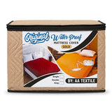 mattress cover double beige d599