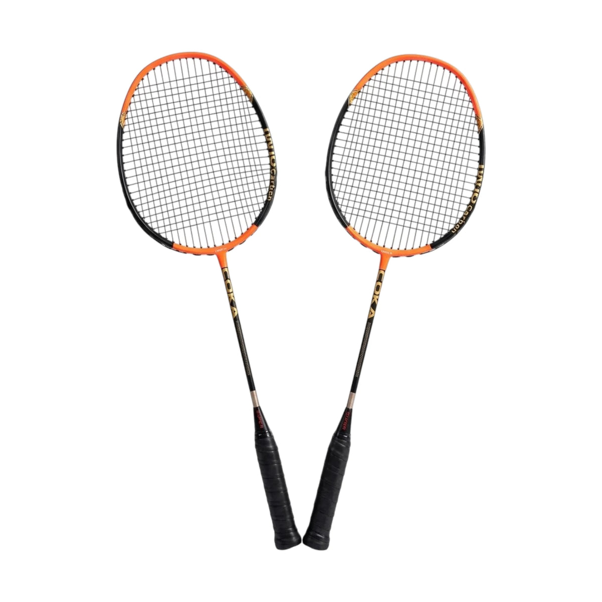 BADMINTON RACKET 2PC COKA 533 T LESS CARBON CHINA